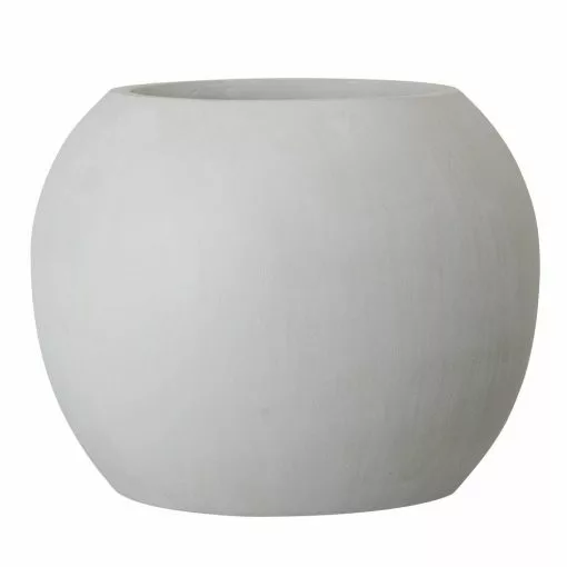 Bloomingville Bloempot Grijs Ø25x20cm -DECORATIE Winkel bloomingville bloempot grijs 25x20cm