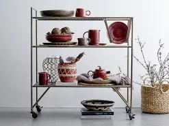 Bloomingville Dienblad Messing Ø32xH3 Cm -DECORATIE Winkel bloomingville dienblad messing 32xh3 cm 2