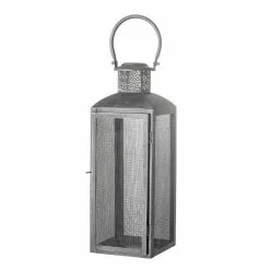 Bloomingville Lantaarn Metaal - Zwart L15xH44xW15 Cm