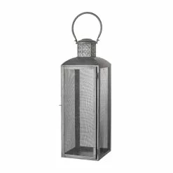 Bloomingville Lantaarn Metaal - Zwart L20xH57xW20 Cm