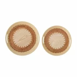 Bloomingville Lany Dienblad - Set Van 2 Stuks -DECORATIE Winkel bloomingville lany dienblad set van 2 stuks 2