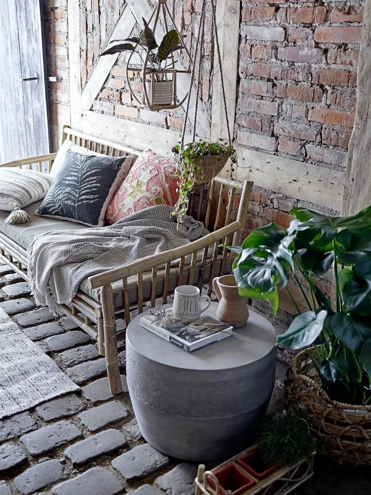 Bloomingville Planthanger Bamboe - Nature 3 Bloomingville Planthanger Bamboe - Nature - Afbeelding 2