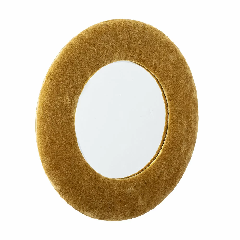 Bloomingville Spiegel Katoen - Geel 4 Bloomingville Spiegel Katoen - Geel - Afbeelding 2