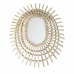 Bloomingville Spiegel Naturel Riet