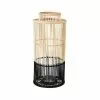 Broste Copenhagen Alde Lantaarn Bamboe/glas - Ø30,5XH67CM -DECORATIE Winkel broste copenhagen alde lantaarn bamboe glas 305xh6