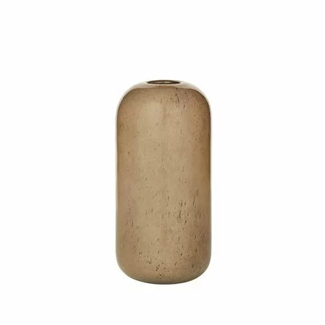 Broste Copenhagen Kai Vaas Glas - Taupe 4 Broste Copenhagen Kai Vaas Glas - Taupe - Afbeelding 2
