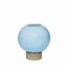 Broste Copenhagen Mari Vaas Glas Lichtblauw/taupe - Ø20xh21cm 1 Broste Copenhagen Mari Vaas Glas Lichtblauw/taupe - Ø20xh21cm -DECORATIE Winkel broste copenhagen mari vaas glas lichtblauw taupe