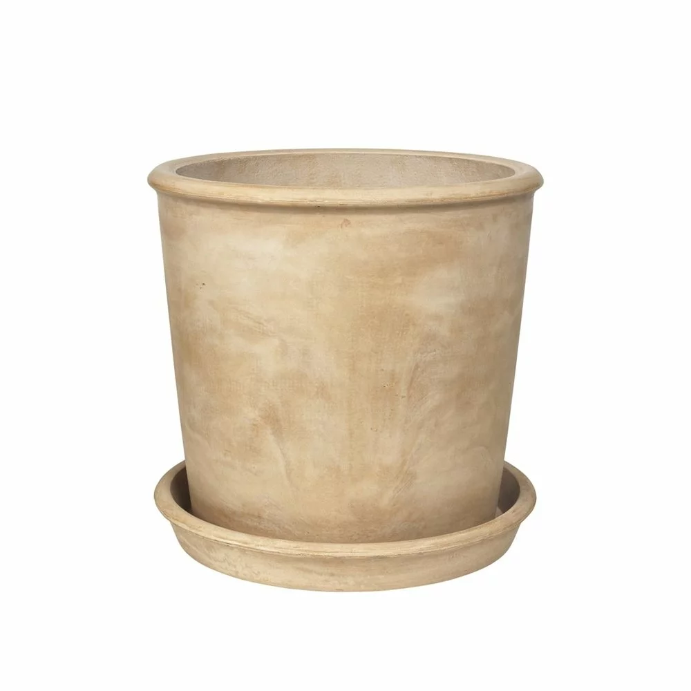 Broste Copenhagen Rolf Bloempot Beige Ø50cm - 14469052 3 Broste Copenhagen Rolf Bloempot Beige Ø50cm - 14469052