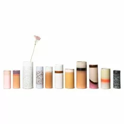 HKliving 70's Keramieken Vaas XS - Sunset -DECORATIE Winkel hkliving 70s keramieken vaas xs sunset 3