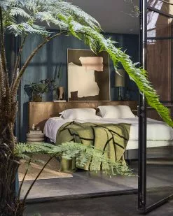 HKliving Abstract Painting - Mosterd/nude 100x120cm 12 HKliving Abstract Painting - Mosterd/nude 100x120cm -DECORATIE Winkel hkliving abstract painting mosterd nude 100x120cm 3