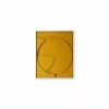 HKliving Frame Relief Art Panel C Small - Oker -DECORATIE Winkel hkliving frame relief art panel c small oker