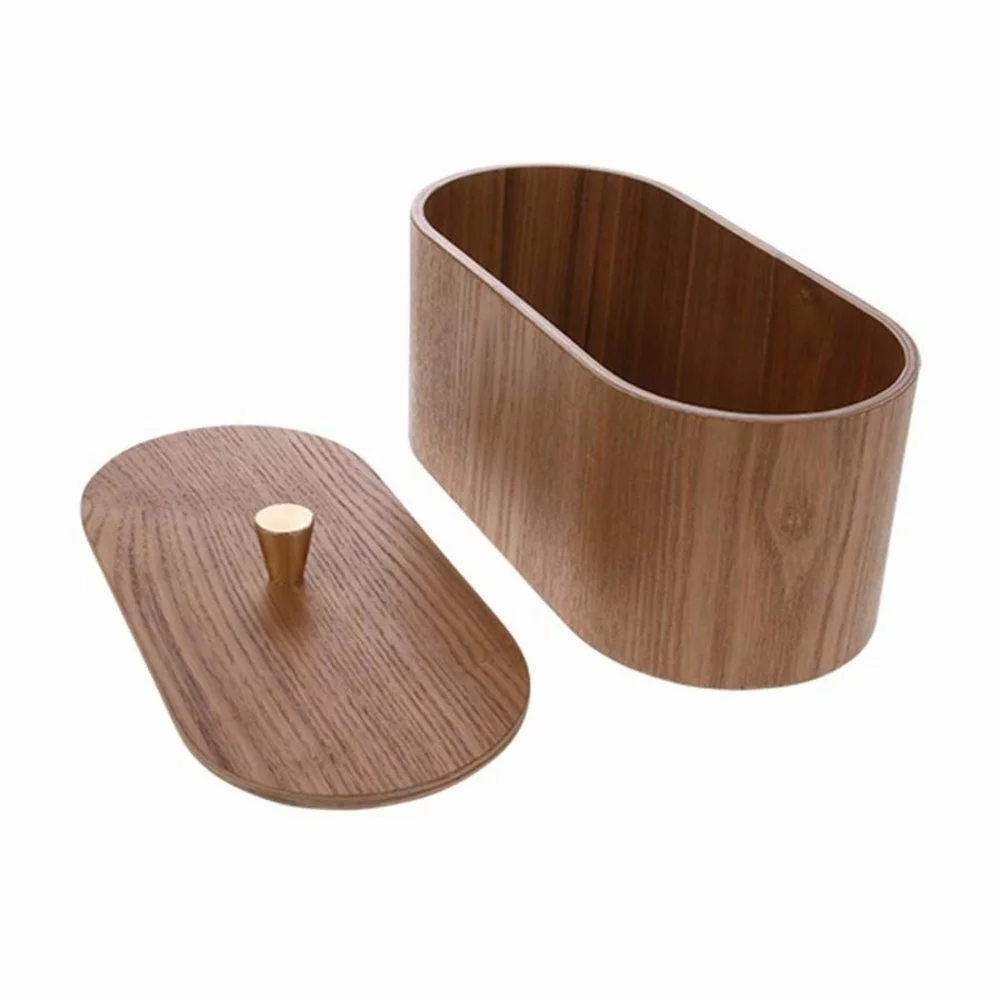 HKliving Houten Opbergdoos Met Messing Knop 5 HKliving Houten Opbergdoos Met Messing Knop - Afbeelding 3