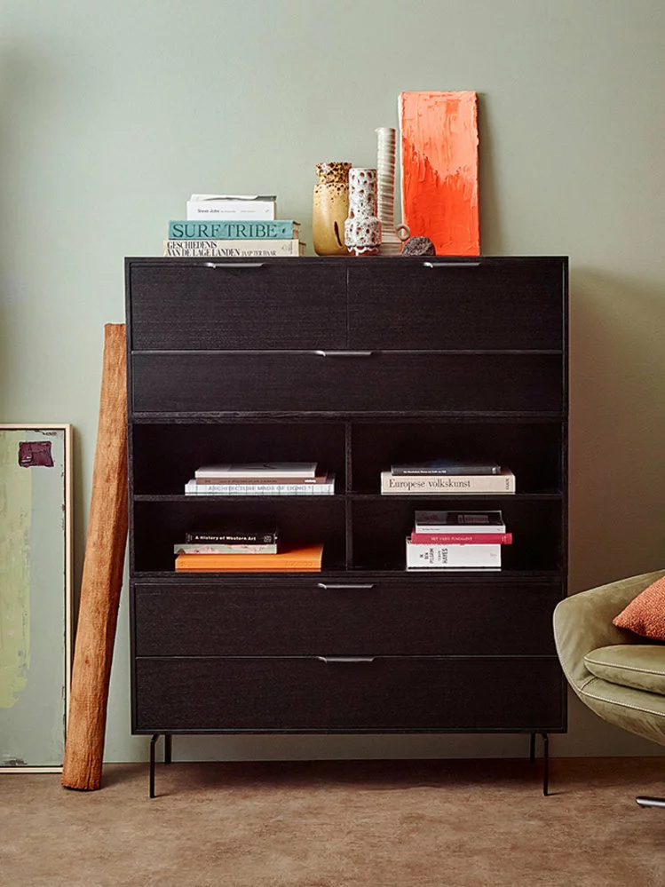 HKliving Keramieken Bloemenvaas Geglazuurd - Creme 5 HKliving Keramieken Bloemenvaas Geglazuurd - Creme - Afbeelding 3