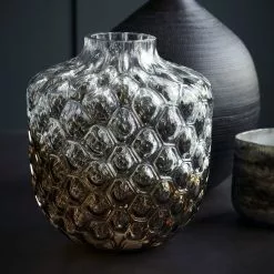 House Doctor Art Deco Vaas - Bruin -DECORATIE Winkel house doctor art deco vaas bruin 1