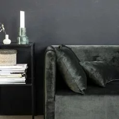 House Doctor Chunk Kandelaar Groen Marmer Ø12cm -DECORATIE Winkel house doctor chunk kandelaar groen marmer 12cm 2