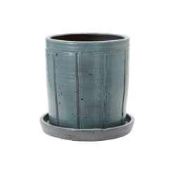 House Doctor Julian Bloempot - Grijs/groen