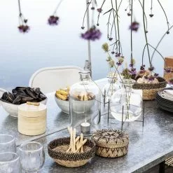 House Doctor Lana Vaas Glas Ø10cm 9 House Doctor Lana Vaas Glas Ø10cm -DECORATIE Winkel house doctor lana vaas glas 10cm 3