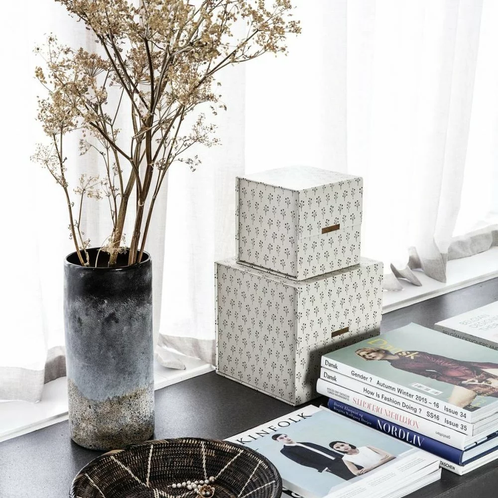 House Doctor Rock Vaas Glas Ø14cm 5 House Doctor Rock Vaas Glas Ø14cm - Afbeelding 3