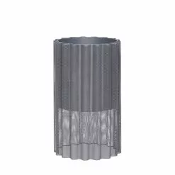 Hubsch Bloempot Metaal - Grijs