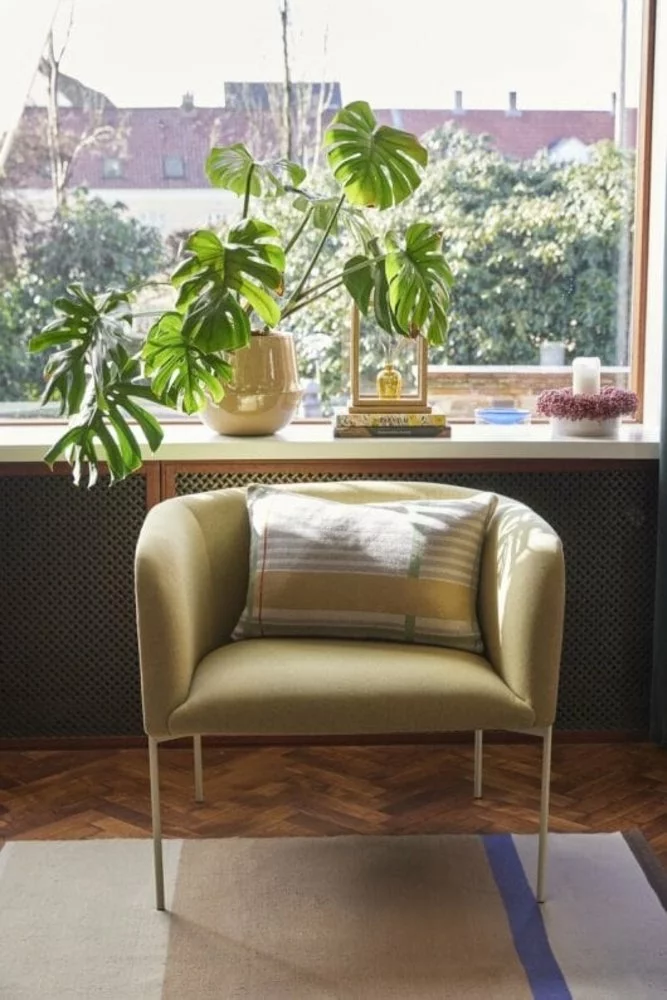 Hubsch Keramieken Bloempotten Zand - Set Van 2 Stuks 6 Hubsch Keramieken Bloempotten Zand - Set Van 2 Stuks - Afbeelding 4