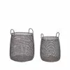 Hubsch Mist Manden Set Van 2 Stuks - 511501 -DECORATIE Winkel hubsch mist manden set van 2 stuks 511501