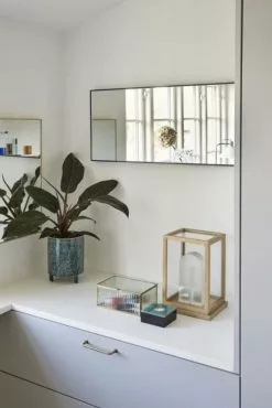 Hubsch Shine Spiegel Large Petrol - 021506 -DECORATIE Winkel hubsch shine spiegel large petrol 021506 3