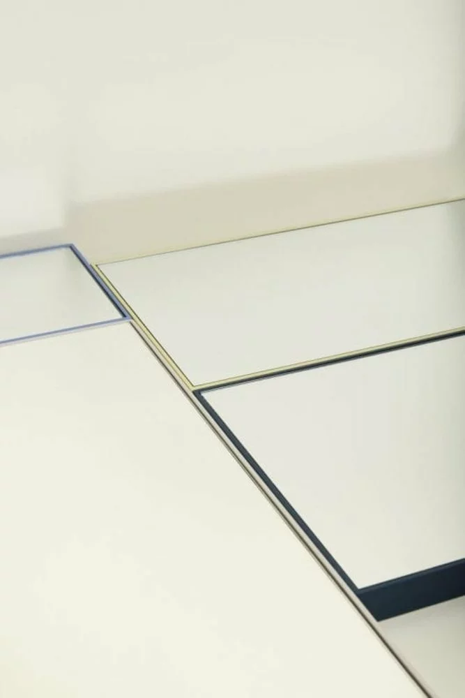 Hubsch Shine Spiegel XL Grijs - 021507 4 Hubsch Shine Spiegel XL Grijs - 021507 - Afbeelding 2