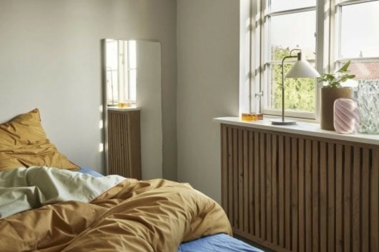 Hubsch Shine Spiegel XL Grijs - 021507 5 Hubsch Shine Spiegel XL Grijs - 021507 - Afbeelding 3