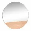 Hubsch Wandspiegel Rond Eikenhout -DECORATIE Winkel hubsch wandspiegel rond eikenhout
