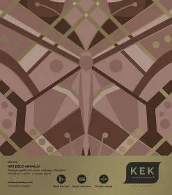 KEK Amsterdam Art Deco Goud Behang Animaux Butterfly - Taupe -DECORATIE Winkel kek amsterdam art deco goud behang animaux butterf 7