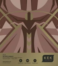 KEK Amsterdam Art Deco Goud Behang Animaux Grasshopper - Taupe -DECORATIE Winkel kek amsterdam art deco goud behang animaux grassho 3