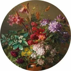 KEK Amsterdam Bloemen Behangcirkel SC-076 ø142,5cm