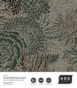 KEK Amsterdam Botanisch Patroon Behang 100x280cm FR-015 -DECORATIE Winkel kek amsterdam botanisch patroon behang 100x280cm f 4