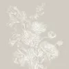 KEK Amsterdam Engraved Bloemen Behang Grijs WP-758 400x280cm
