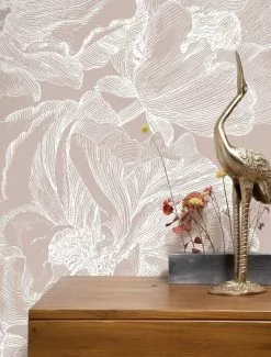 KEK Amsterdam Engraved Bloemen Behang Nude WP-747 300x280cm -DECORATIE Winkel kek amsterdam engraved bloemen behang nude wp 747 4