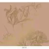 KEK Amsterdam Engraved Flowers Goud Behang MW-024 - 400x280cm