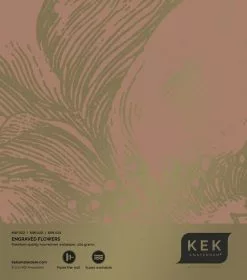 KEK Amsterdam Engraved Flowers Goud Behang MW-024 - 400x280cm -DECORATIE Winkel kek amsterdam engraved flowers goud behang mw 024 2