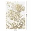 KEK Amsterdam Engraved Flowers Goud Behang MW-028 - 200x280cm