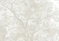 KEK Amsterdam Engraved Landschappen Behang Grijs WP-770 200x280cm