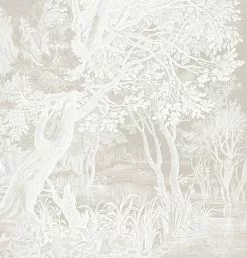 KEK Amsterdam Engraved Landschappen Behang WP-764 Grijs 300x280cm