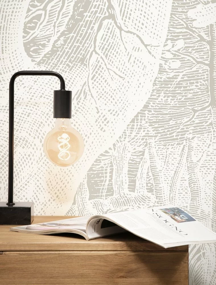 KEK Amsterdam Engraved Landschappen Behang WP-764 Grijs 300x280cm 7 KEK Amsterdam Engraved Landschappen Behang WP-764 Grijs 300x280cm - Afbeelding 5