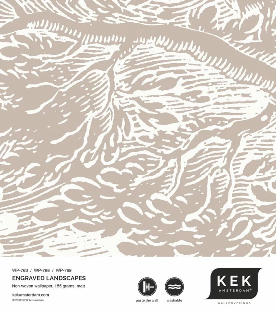 KEK Amsterdam Engraved Landschappen Behang Zand WP-769 400x280cm 5 KEK Amsterdam Engraved Landschappen Behang Zand WP-769 400x280cm - Afbeelding 3