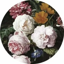 KEK Amsterdam Golden Age Flowers Behangcirkel CK-012 - ø 190cm