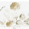 KEK Amsterdam Golden Age Flowers Goud Behang MW-051 - 400x280cm -DECORATIE Winkel kek amsterdam golden age flowers goud behang mw 05
