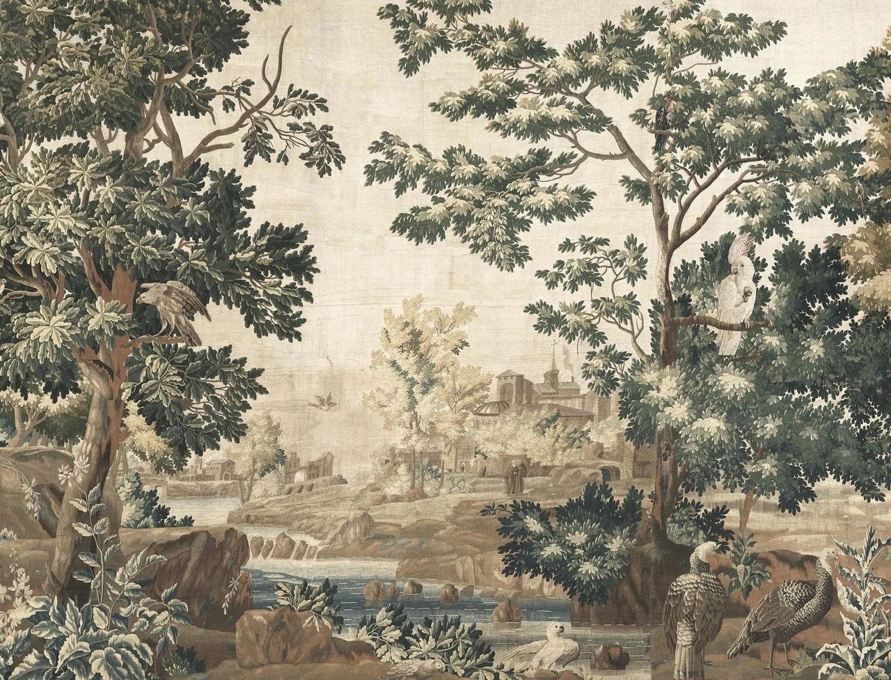 KEK Amsterdam Golden Age Landschappen Behang WP-784 400x280cm 3 KEK Amsterdam Golden Age Landschappen Behang WP-784 400x280cm