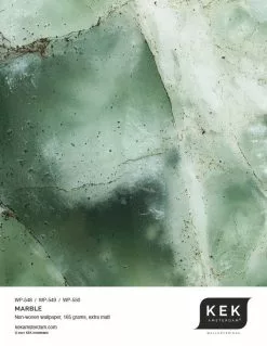 KEK Amsterdam Marmer Behangcirkel Groen SC-049 ø142,5cm -DECORATIE Winkel kek amsterdam marmer behangcirkel groen sc 049 o14 2