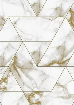 KEK Amsterdam Marmer Mosaic Behang Goud 8 KEK Amsterdam Marmer Mosaic Behang Goud -DECORATIE Winkel kek amsterdam marmer mosaic behang goud 2