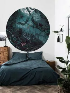 KEK Amsterdam Tropical Landscapes Cirkelbehang SC-087 - ø 142,5 Cm -DECORATIE Winkel kek amsterdam tropical landscapes cirkelbehang sc 4