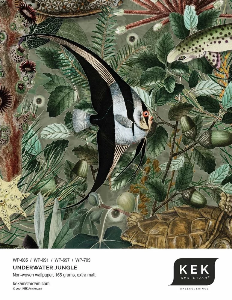 KEK Amsterdam Underwater Jungle Fotobehang WP-691 - 194,8 X 280 Cm 9 KEK Amsterdam Underwater Jungle Fotobehang WP-691 - 194,8 X 280 Cm - Afbeelding 7