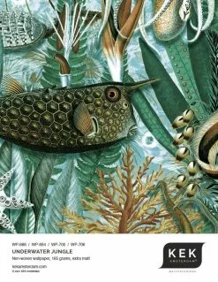 KEK Amsterdam Underwater Jungle Fotobehang WP-694 - 292,2 X 280 Cm -DECORATIE Winkel kek amsterdam underwater jungle fotobehang wp 694 5